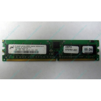 Серверная память 1Gb DDR в Зарайске, 1024Mb DDR1 ECC REG pc-2700 CL 2.5 (Зарайск)