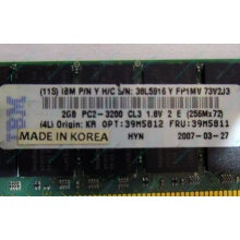 IBM 39M5811 39M5812 2Gb (2048Mb) DDR2 ECC Reg memory (Зарайск)
